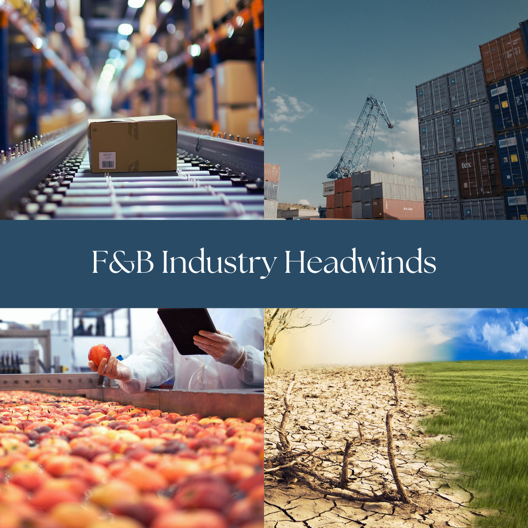F&amp;B Industry Headwinds — Labor, Climate, Cyber, and Supply Chain Risks in 2026