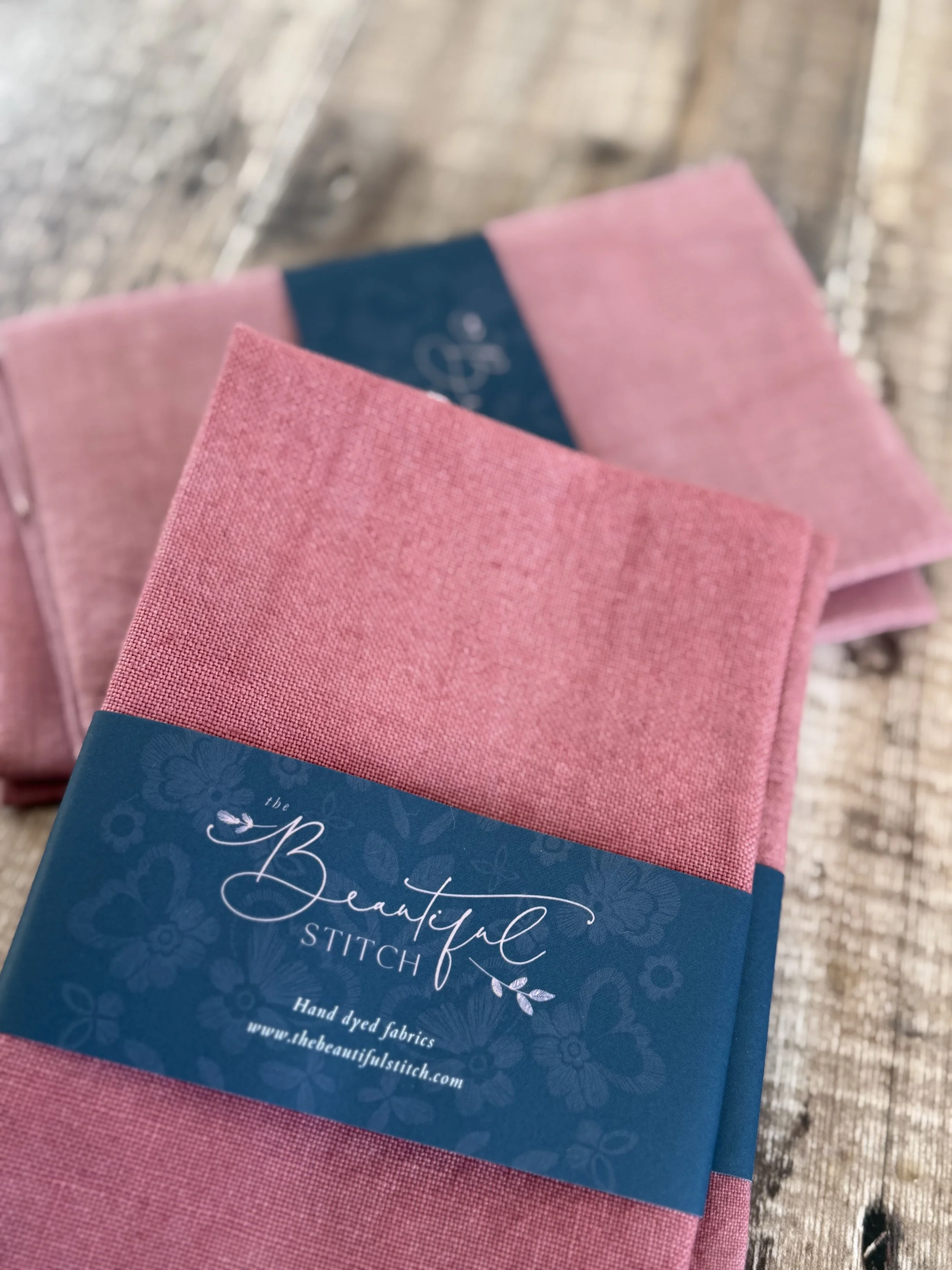 Old Red - October 2025 Hand Dyed Linen Club Extras