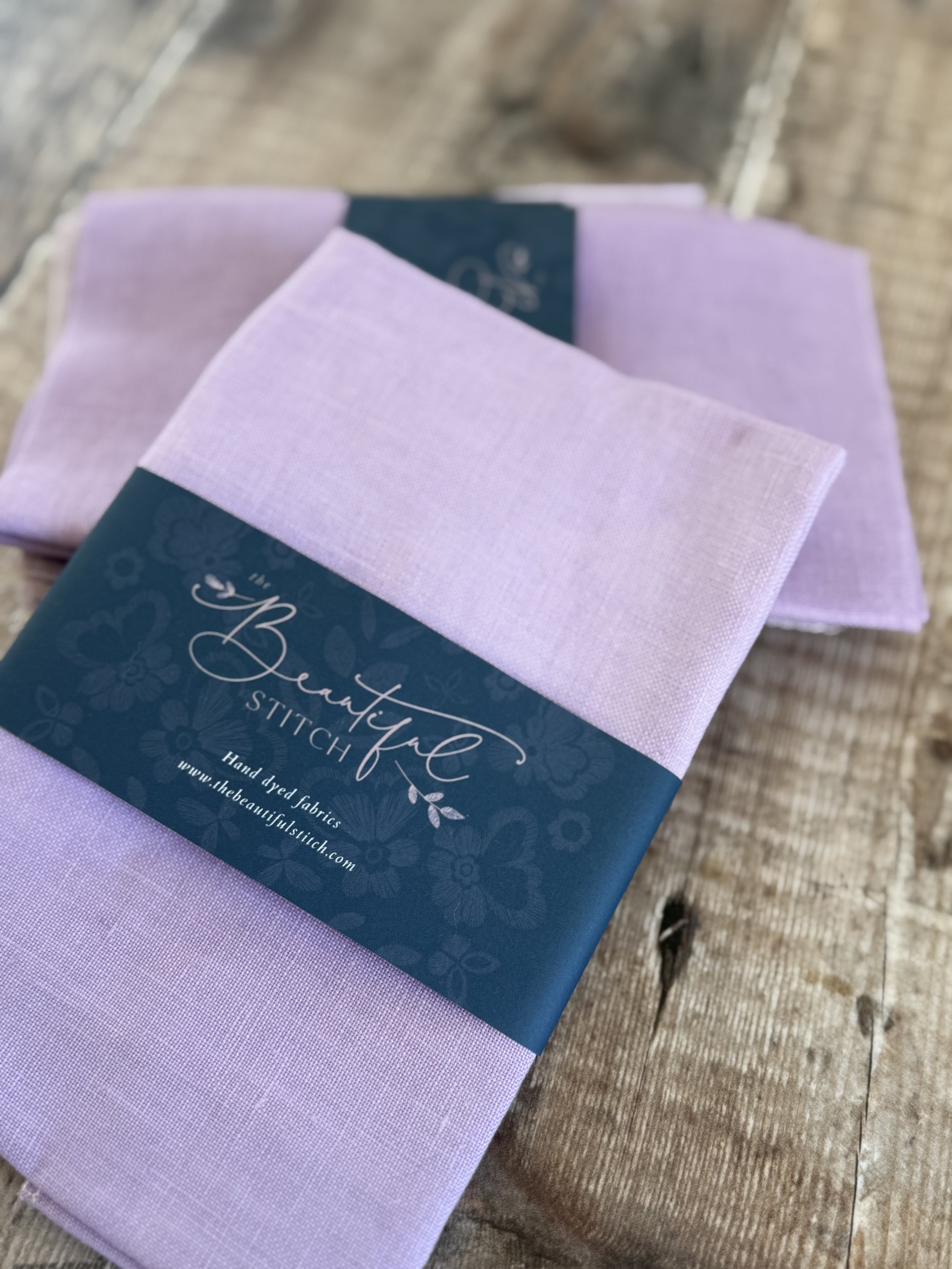 Lavender Haze - December 2025 Hand Dyed Linen Club Extras