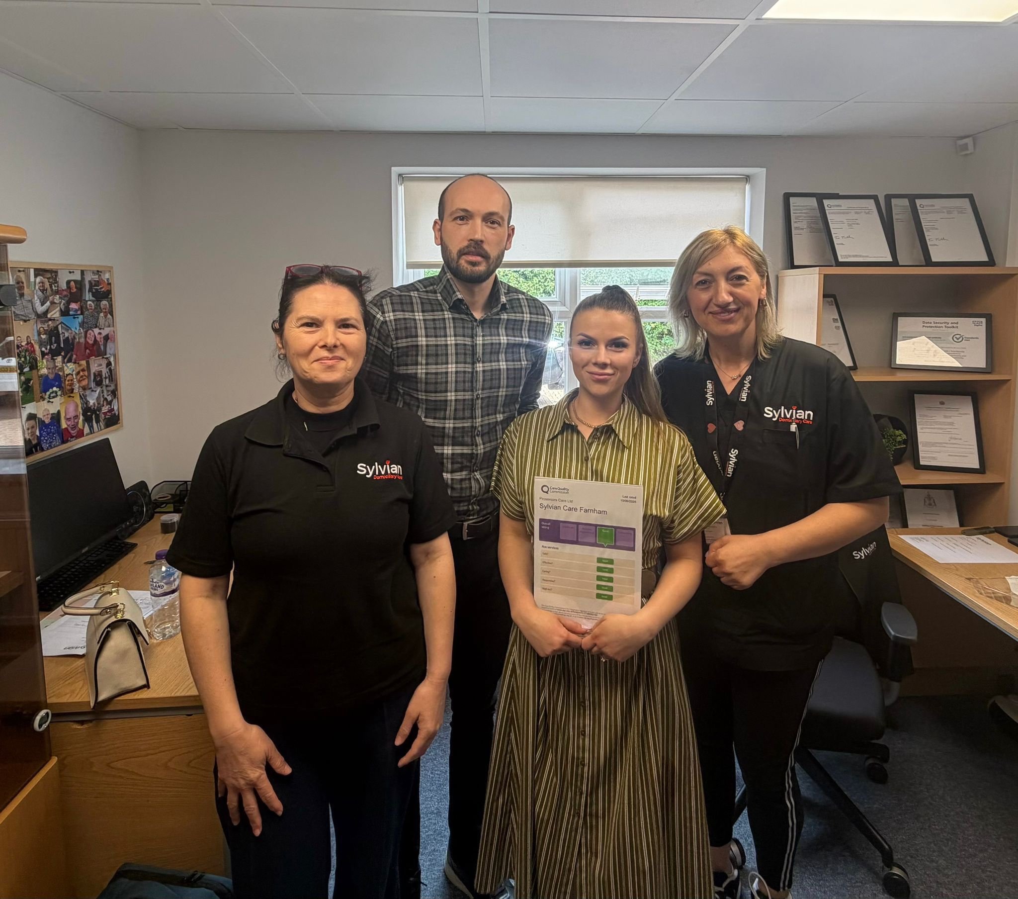 Sylvian Care Farnham Celebrates New “Good” CQC Rating