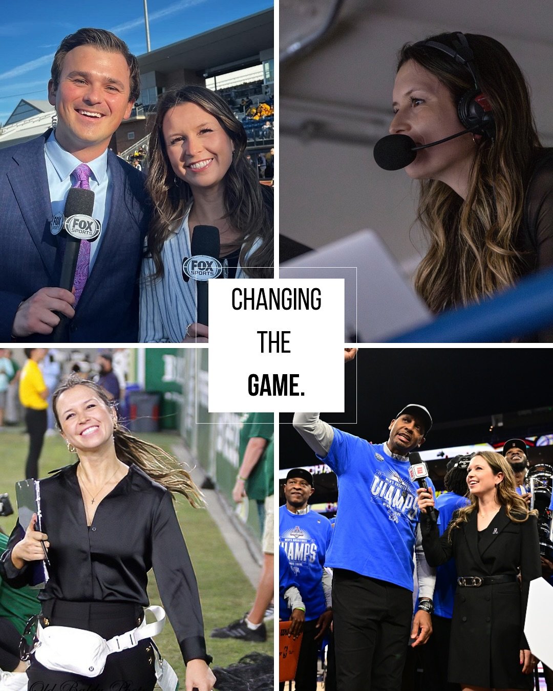 Maria has earned every step of where she is, through hustle, late nights, and a deep belief in the work.
She’s a champion for women’s sports, and she doesn’t just talk about it, she pushes coverage forward, fights for the visibilit