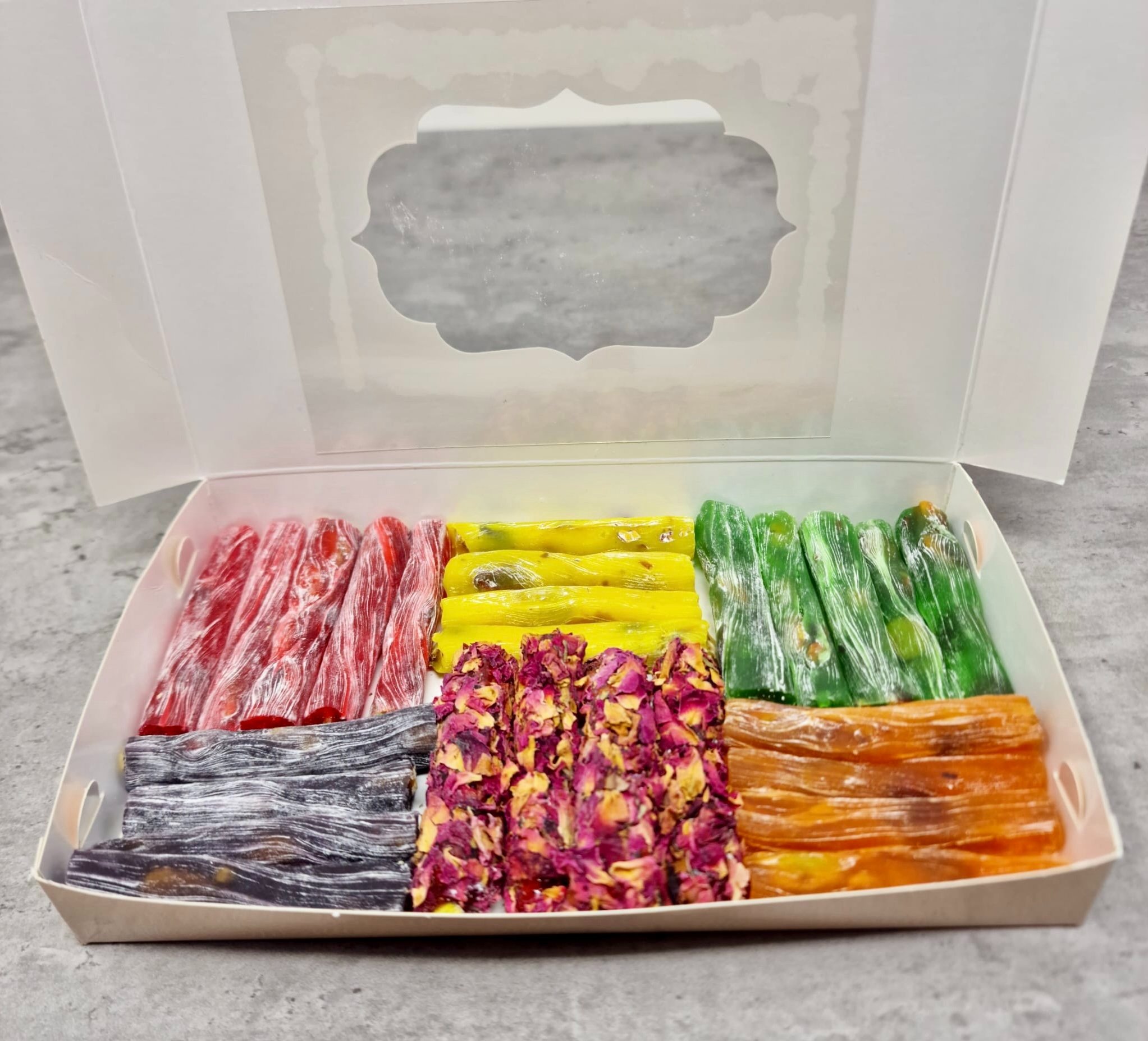 Turkish Delight Lokum Finger Mix Box. UK's largest Online Shop for Turkish Delight. Customise your Box. Exciting Sales.