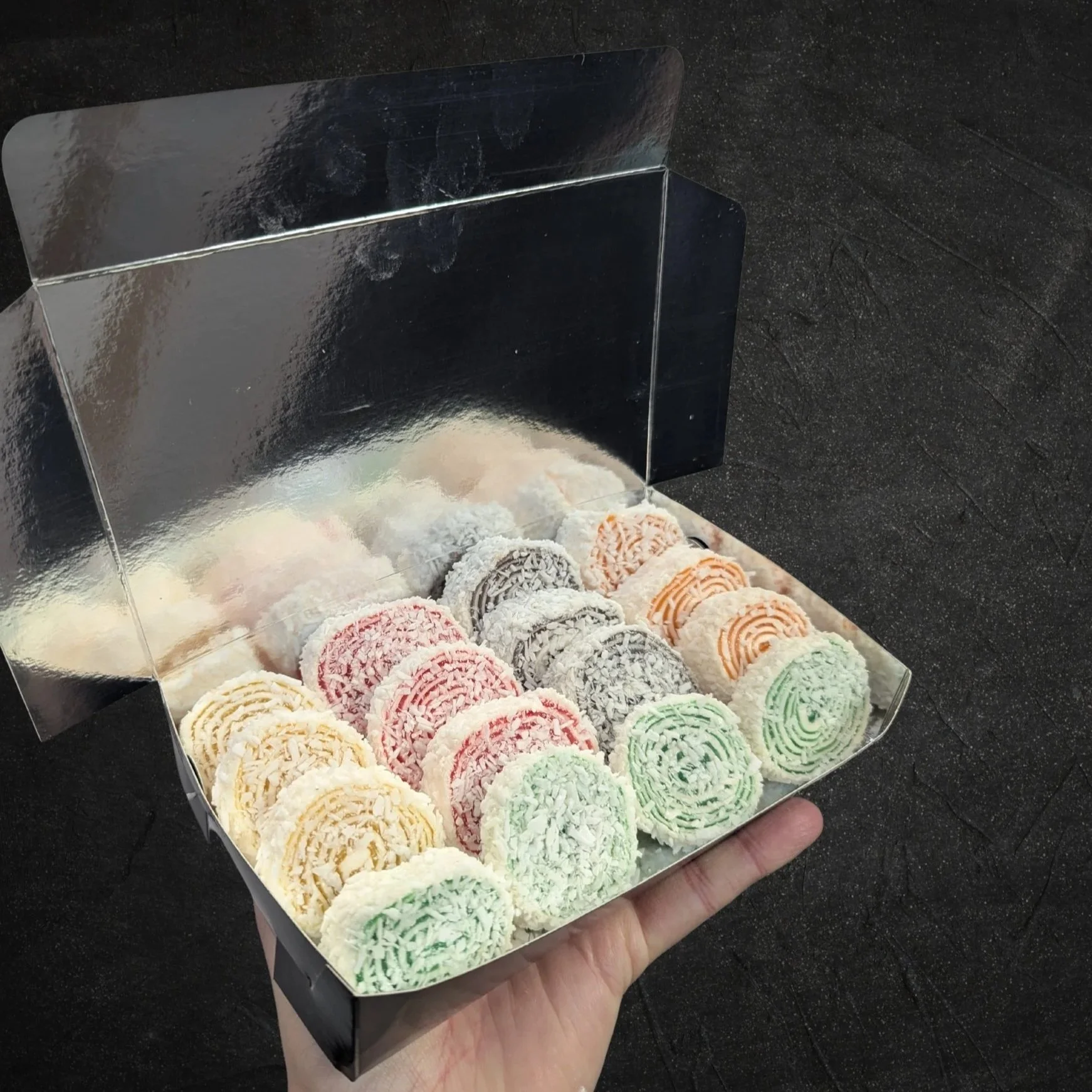 Turkish Delight Lokum Fruit Swirls Mix Box