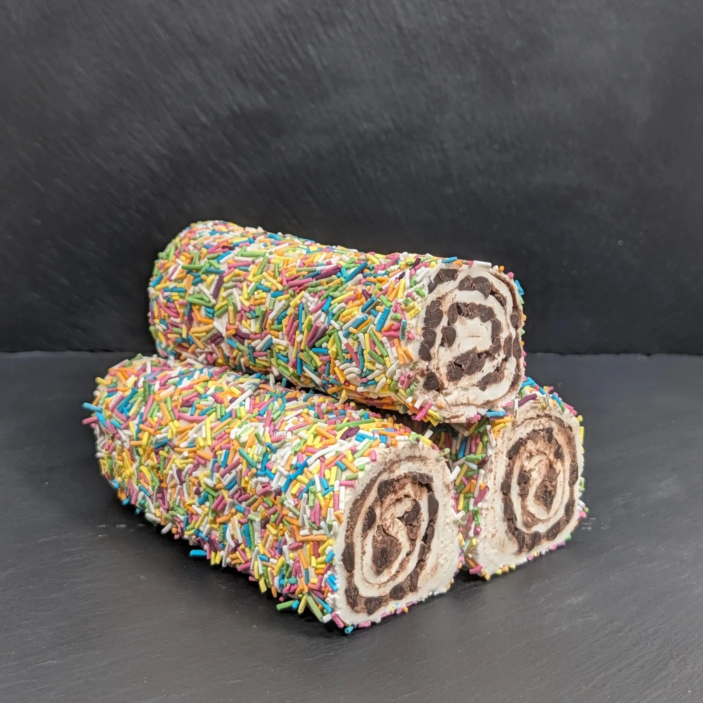 Turkish Delight Chocolate Swirl with Sprinkles