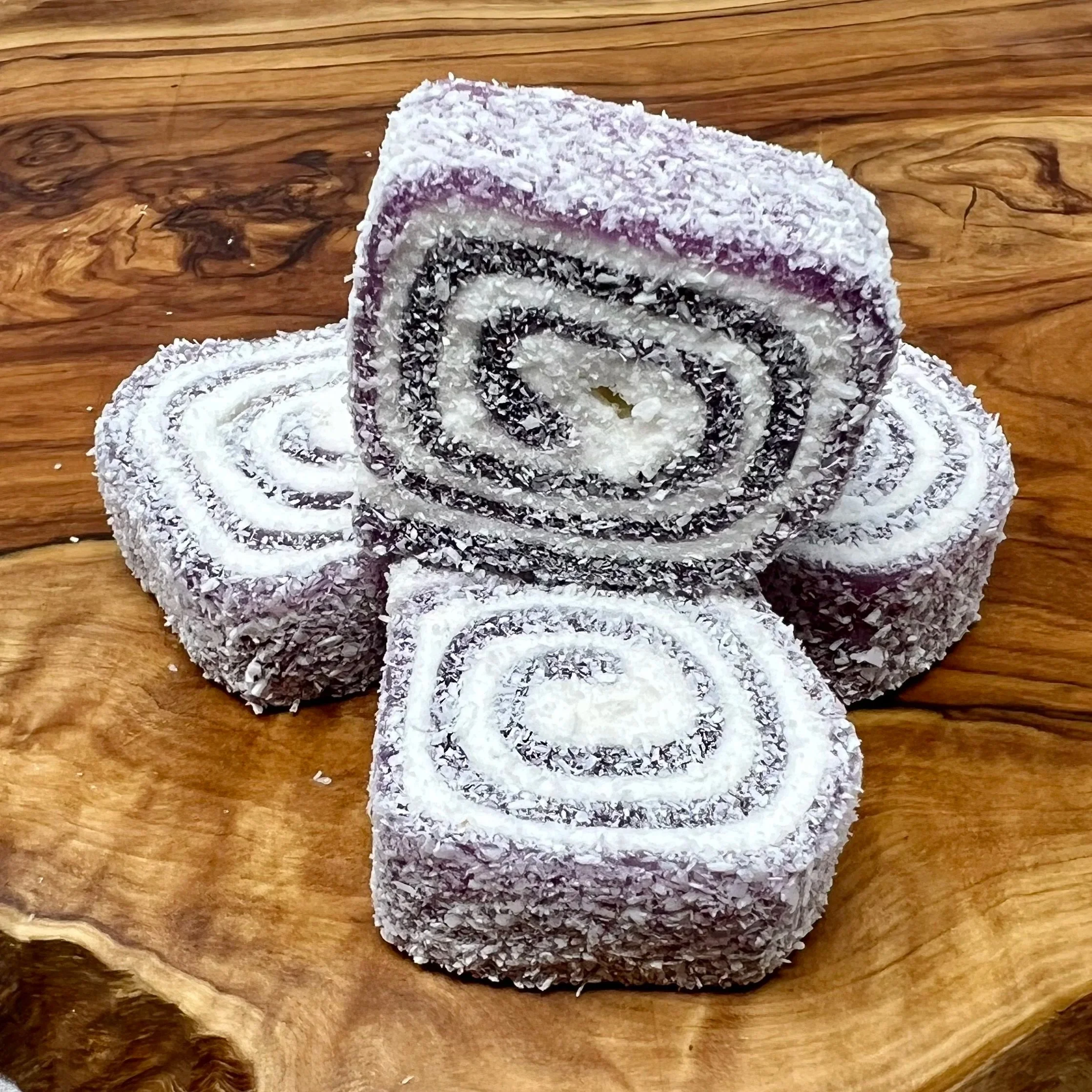 Turkish Delight Fruit Swirls Lokum Blackberry
