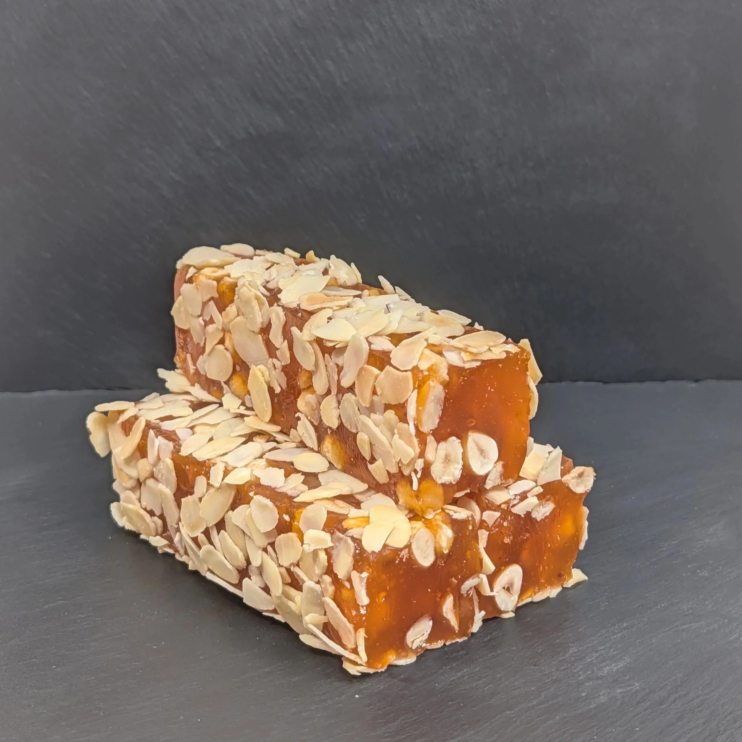 Turkish Delight with Orange Flavour and Hazelnuts