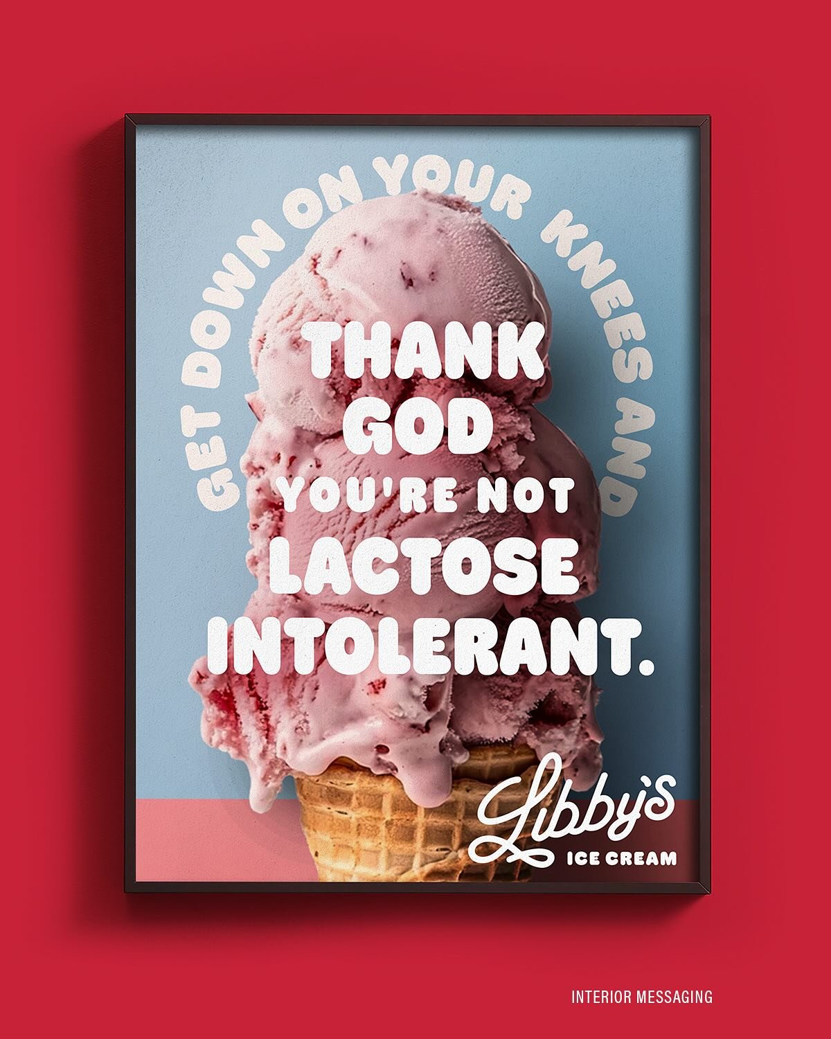 Libby&rsquo;s is passionate about great ice cream. The Flatland is passionate about good advertising. We recently combined our powers to create a slew of promotional messages, environmental design, and directional signage. Here&rsquo;s to Libby&rsquo