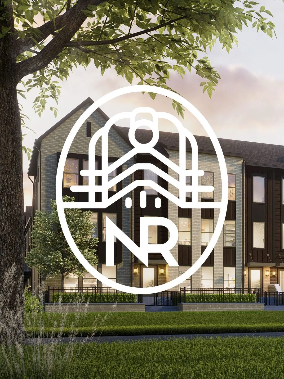 Identity work for Nickel Row, a new community by @onyxandeast.