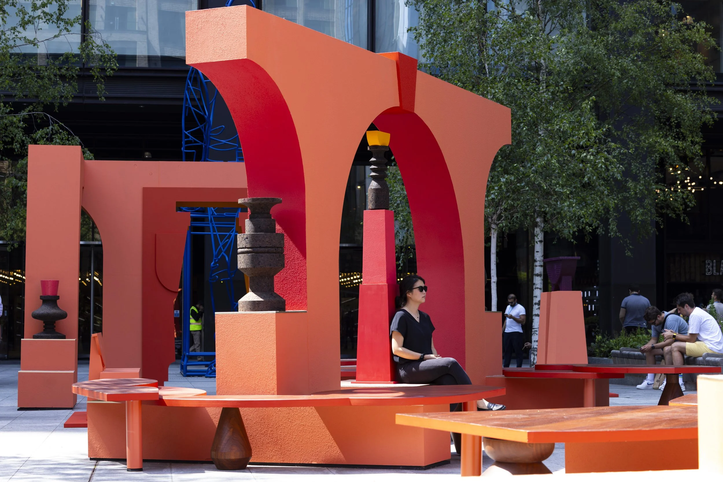 Simone Brewster Public Art, Pavilion, Temple of Relics