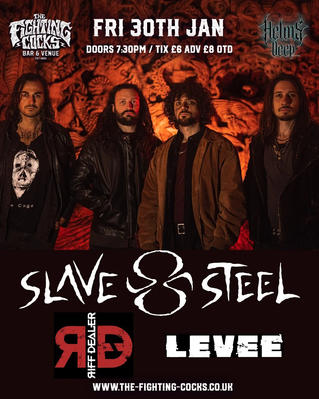 Slave Steel / Riff Dealer / Levee