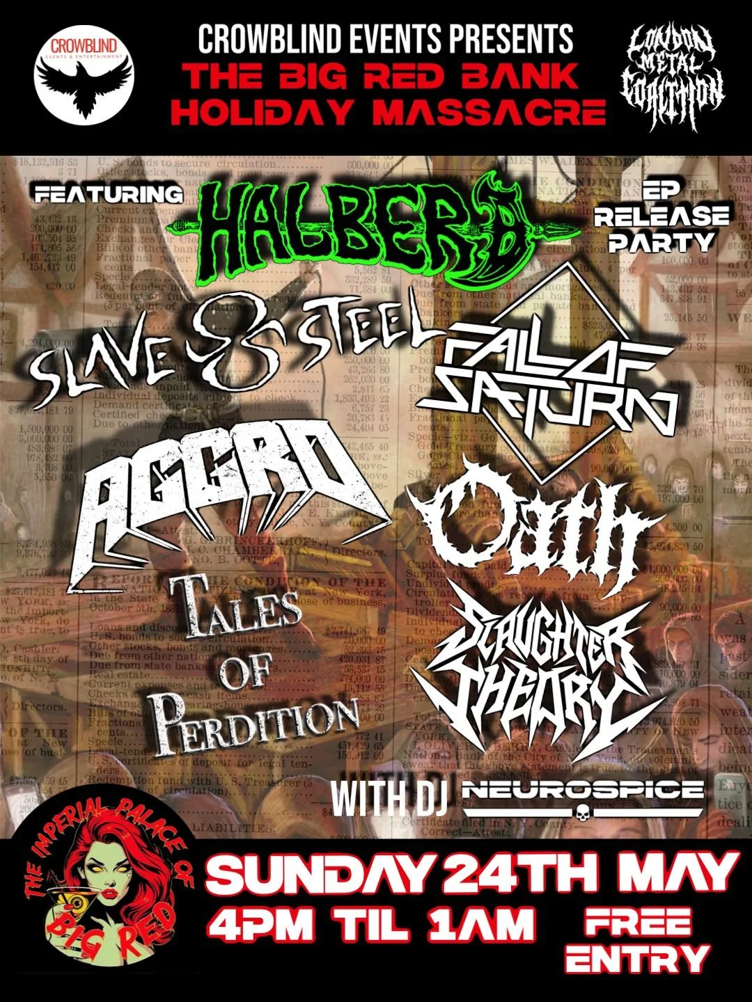 BANK HOLIDAY MASSACRE