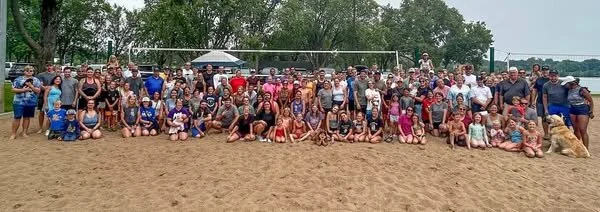 Volleyball fundraiser in honor of Teegan Olson