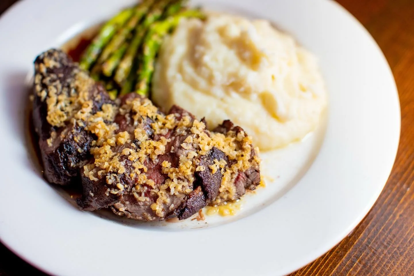 A perfect pour + a garlic-butter filet. Your dinner plans are set at Puertas.

📍8324 3rd Ave
puertasrestaurant.com/reservations #linkinbio