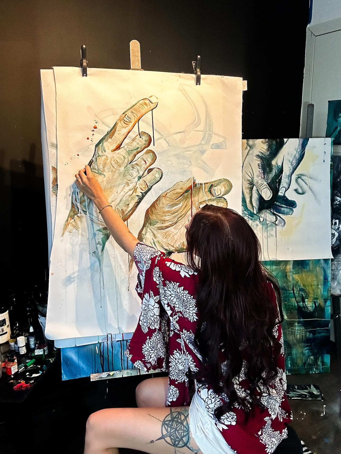 It&rsquo;s been a hot minute.

The world&rsquo;s worst flu came for me like a freight train and fully KO&rsquo;d me. Which felt especially cruel considering I&rsquo;d just picked the paintbrushes back up.

Truth be told, I haven&rsquo;t rested &mdash
