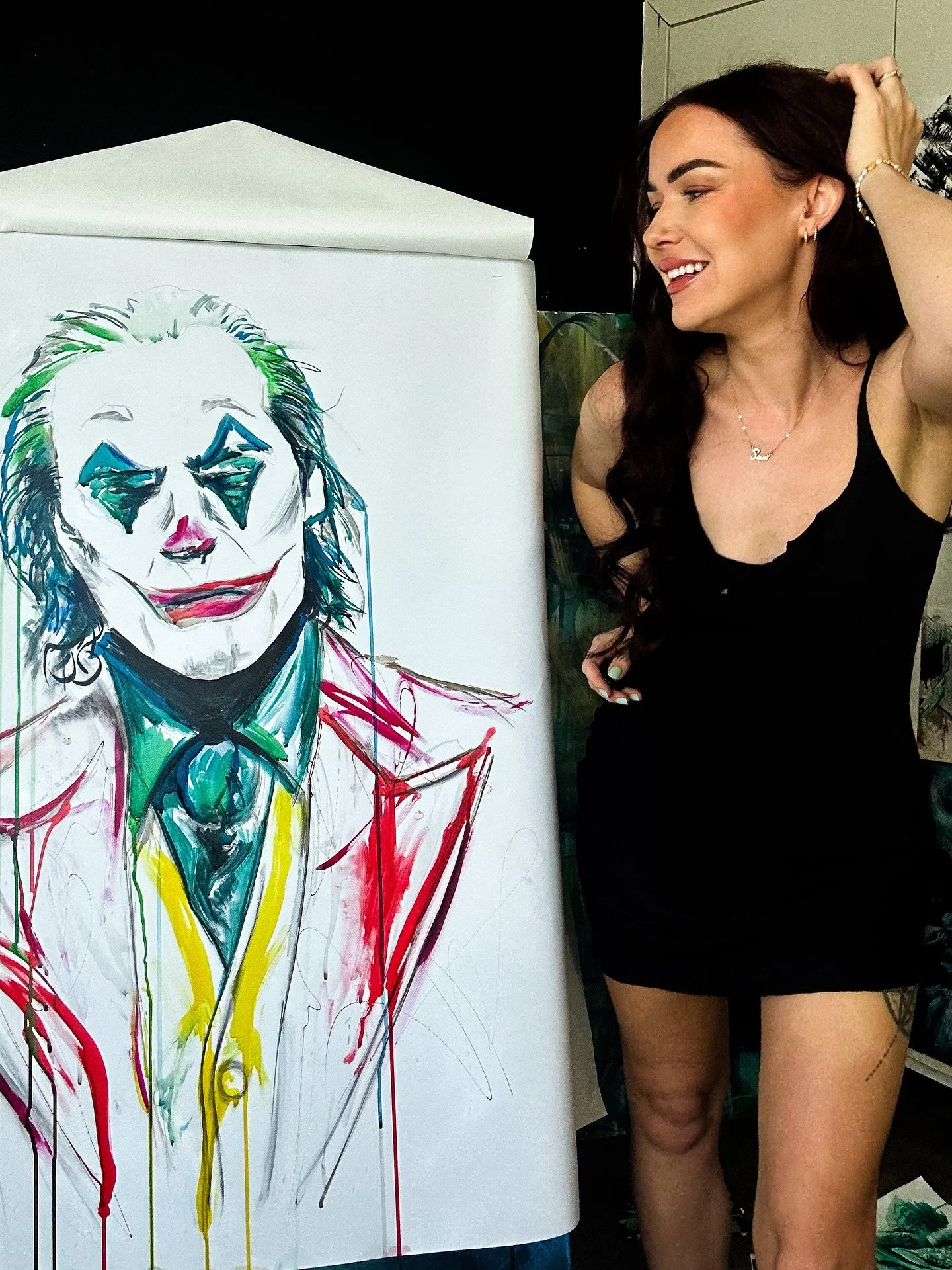 Smile. But make it iconic.
There&rsquo;s something about the Joker that&rsquo;s always fascinated me &mdash; the theatricality, the sharp suits, the way a smile becomes a mask, a weapon, a warning.

This piece is my love letter to that chaos &mdash; 