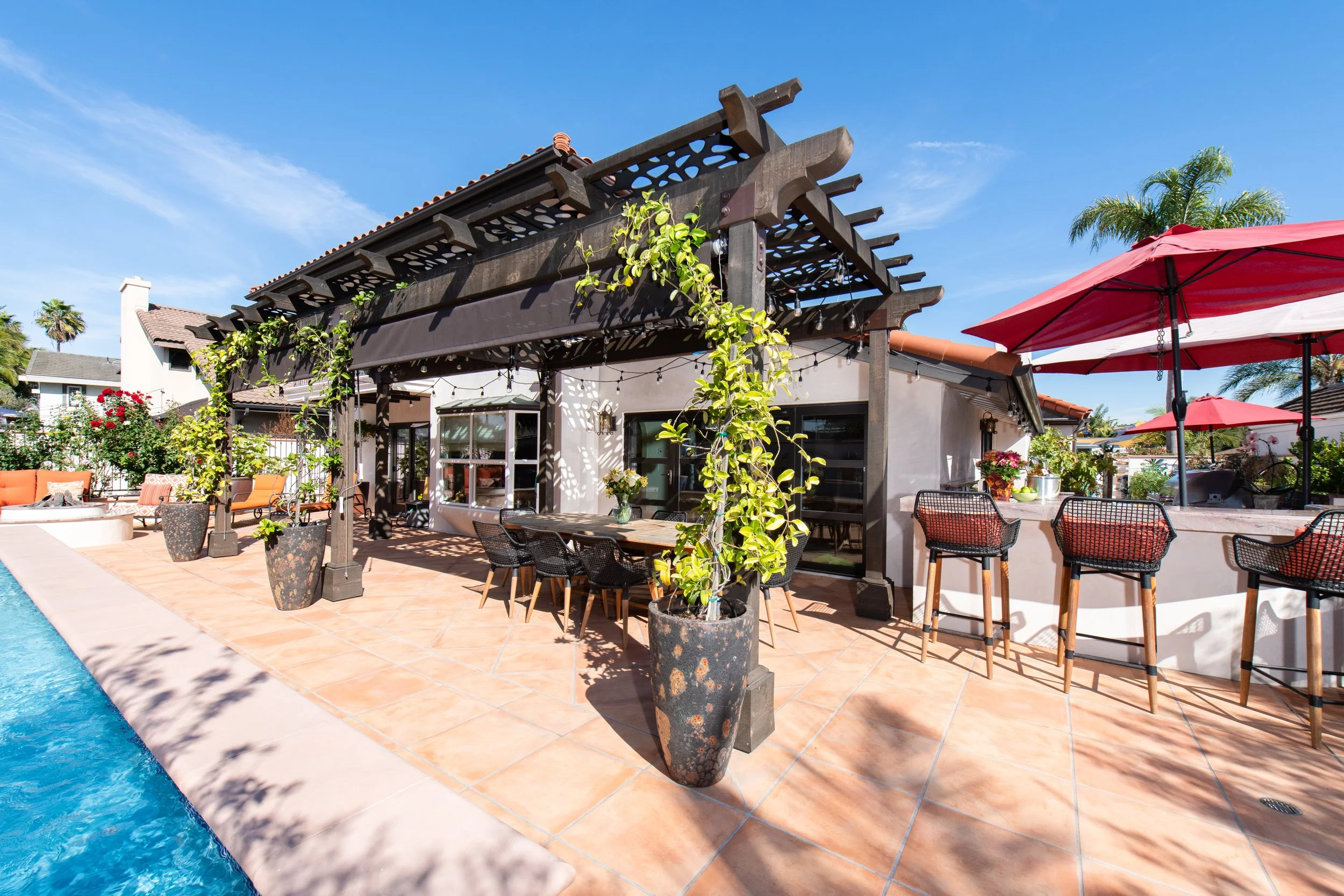 Spanish Casita Backyard Renovation - Huntington Beach