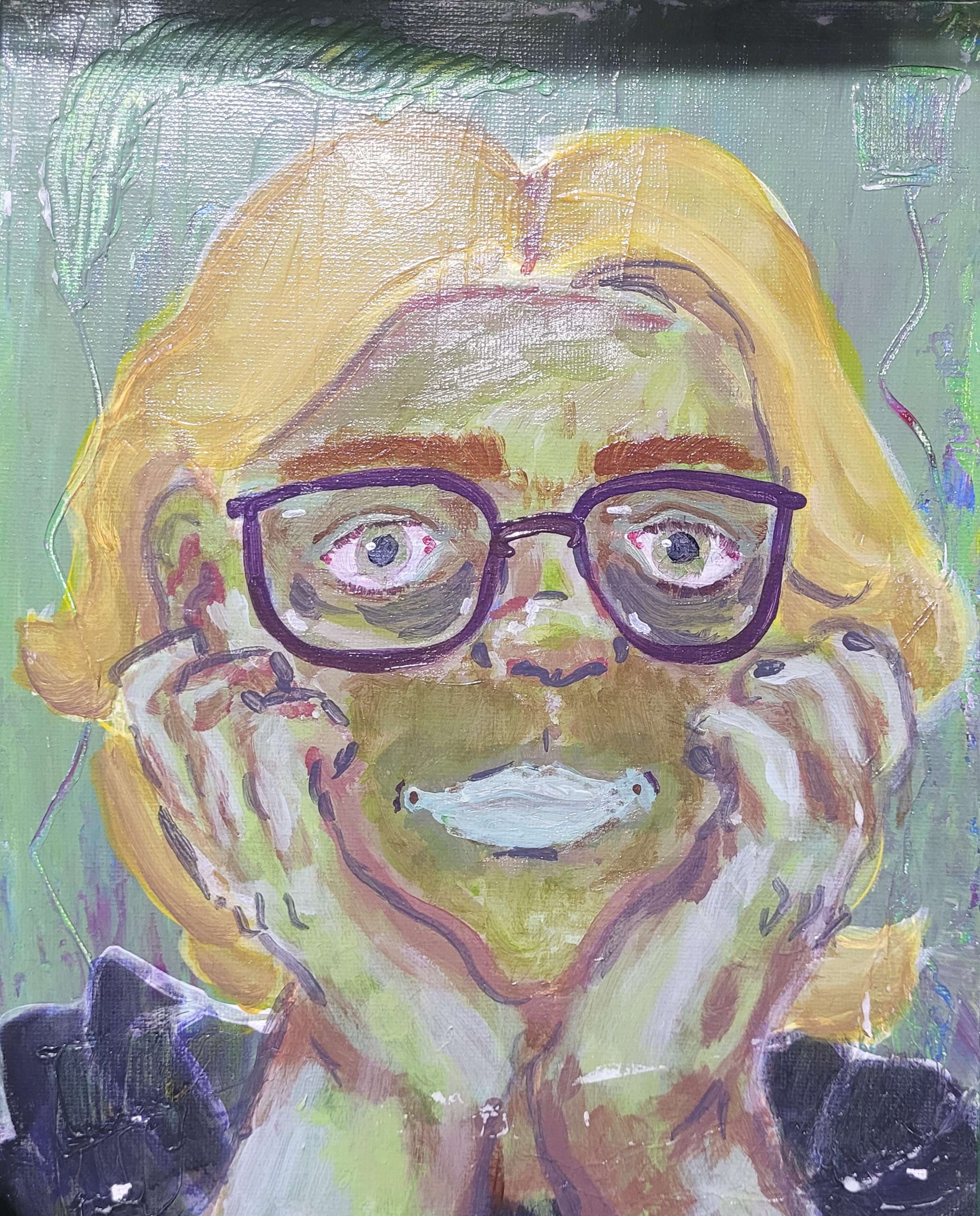 "Zombie Self-Portrait" - Orion Osborn