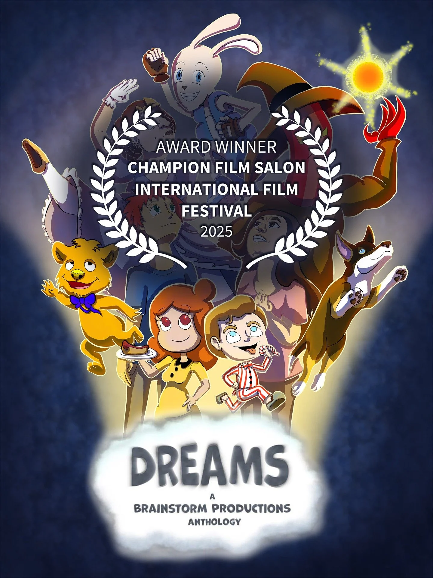 ✨ We are honored to share that our short film Dreams has been selected as one of the winners at the Champion Film Salon International Film Festival! 🎬🌟At Brainstorm, we’re proud that Dreams was created by our talented neurodiverse team. This