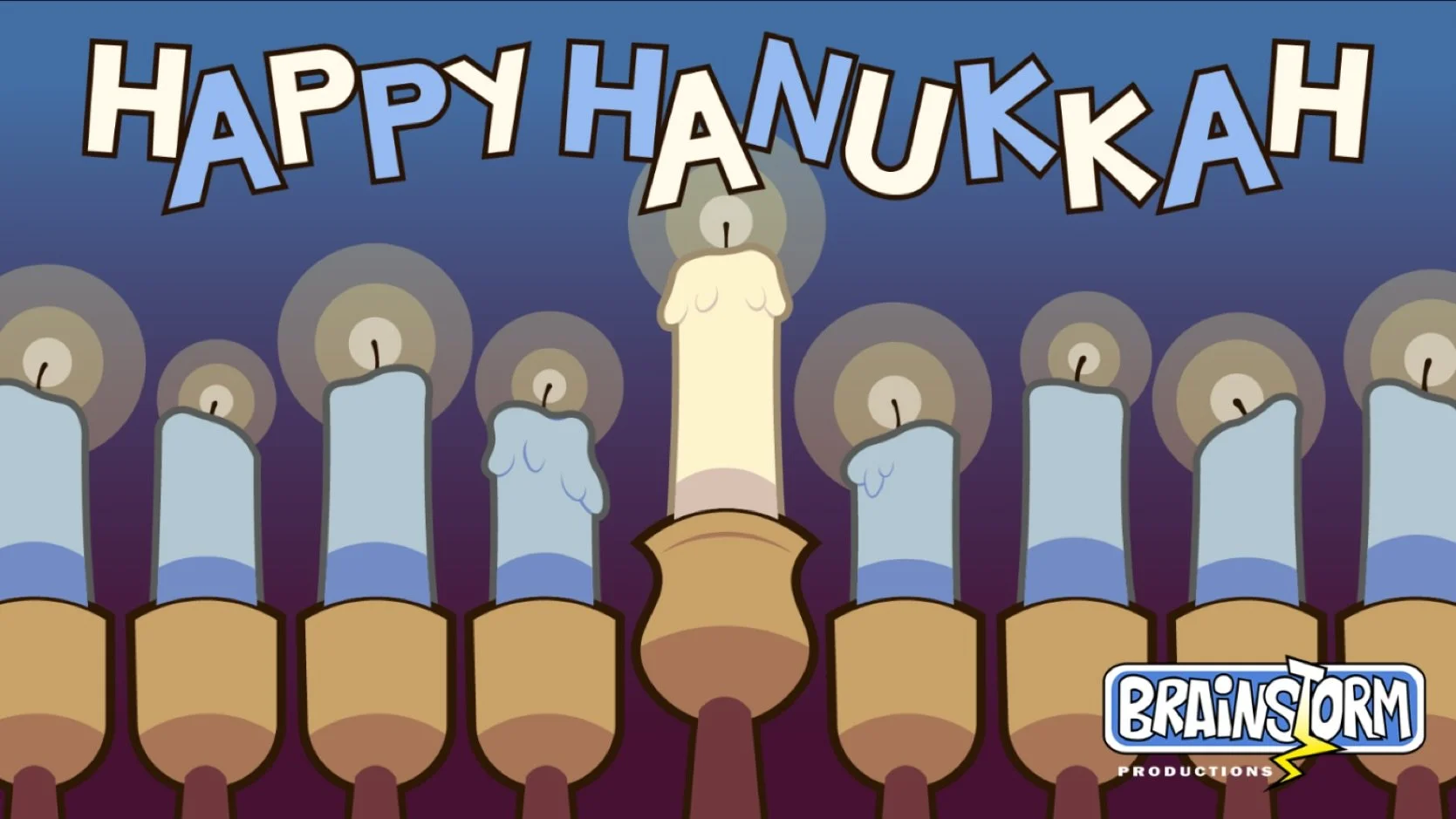 Chag sameach! (Happy holiday!) This year&rsquo;s Hanukkah is glowing with the light of creativity and joy here at Brainstorm Productions. Did you know that the candles of a menorah are lit one day at a time? Each candle represents another night of th