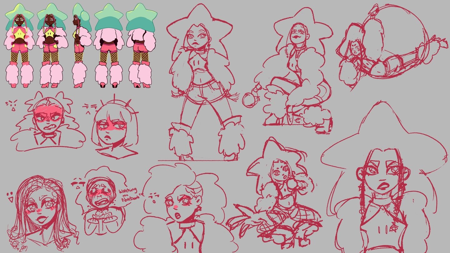 Check out these amazing character designs from the Brainstorm Productions Academy Year 2 class who are learning all about digital art programs, animation, and design! Love the diverse range of style and character personalities from our creative artis