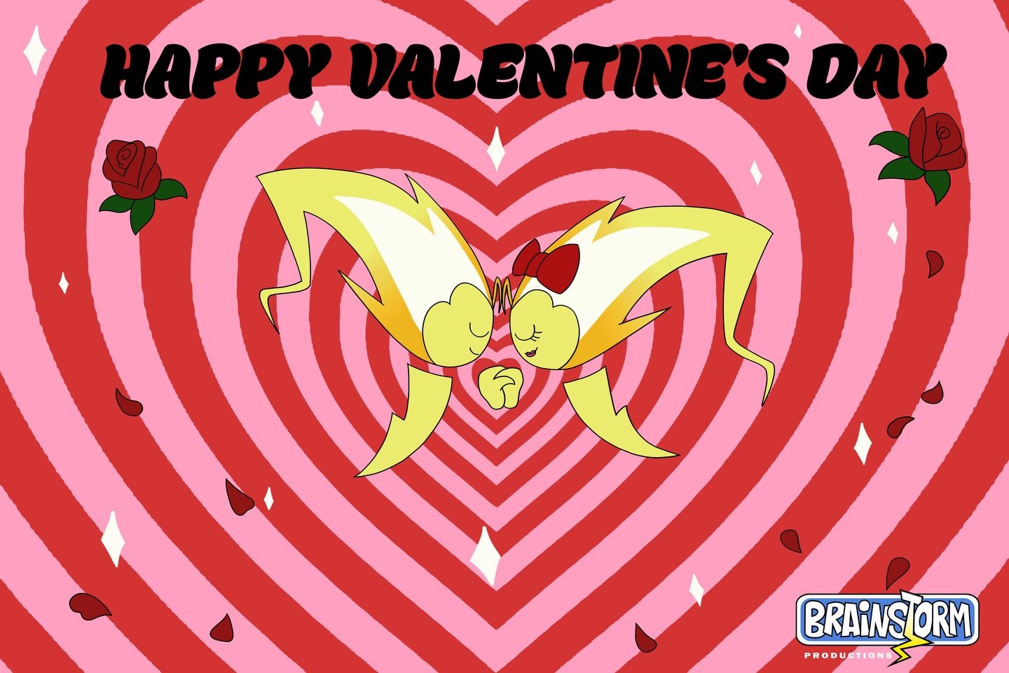 Love is blooming in Serge&rsquo;s heart ❤️ Happy Valentines Day from Brainstorm Productions! Take the time today to appreciate your loved ones, and treat them with sweet treats! Art by Audrey Rodriguez