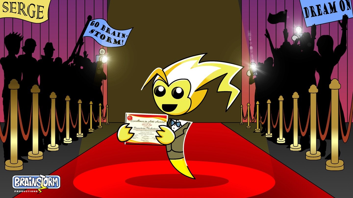 Thrilled to share that we have been awarded the Excellence in Arts Award for Visual Arts by the City of Torrance Cultural Arts Commission! We are so proud of Serge and all our talented artists and staff at Brainstorm who helped make this happen. 
Art