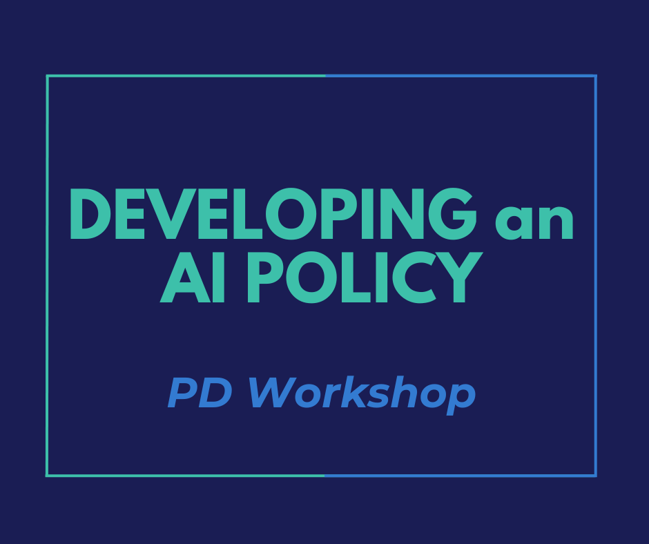 Professional Development Workshops — AI for Education