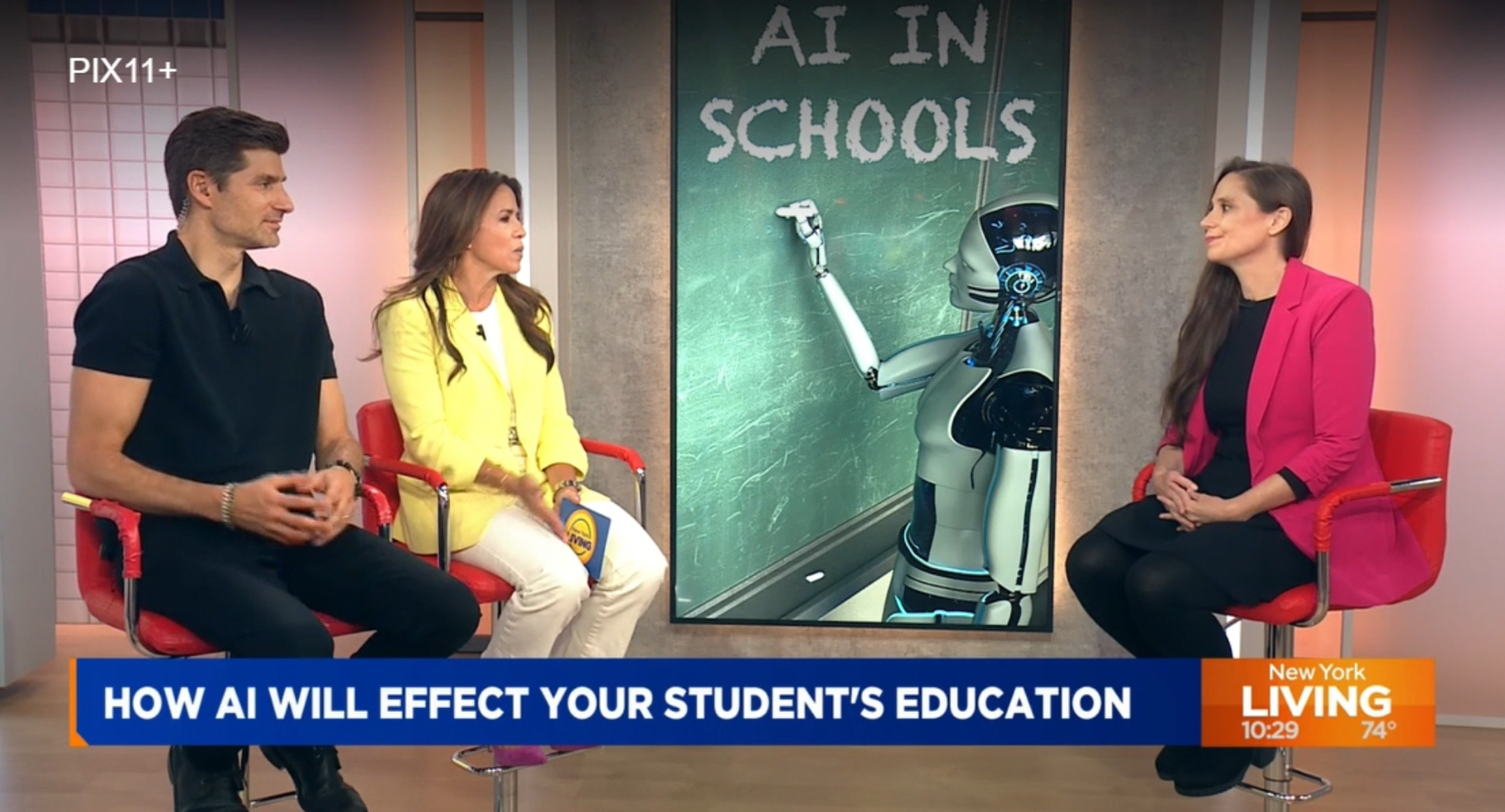 New York PIX11: “How AI Will Effect Your Student’s Education”
