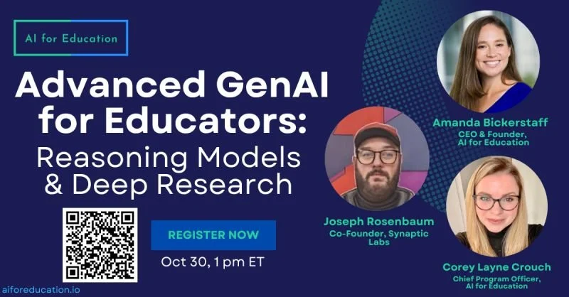 Upcoming Webinar: Reasoning Models & Deep Research