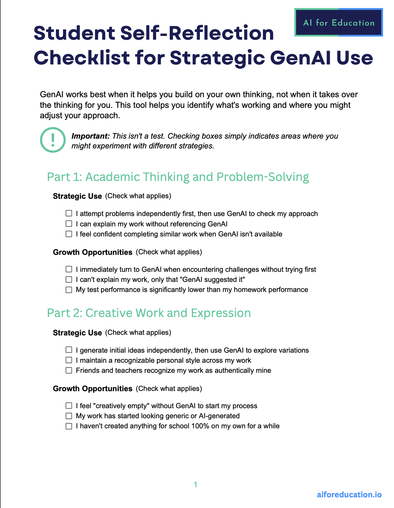 New Student Resource Release