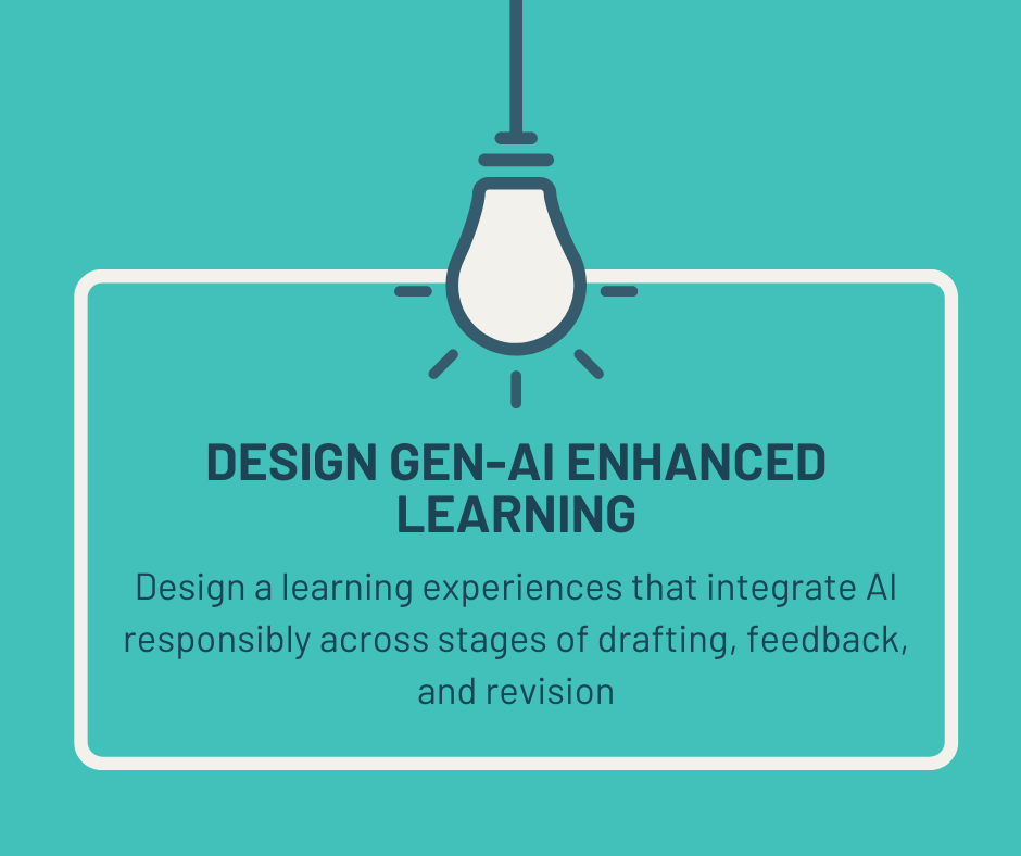 Design Gen-AI Enhanced Learning Experiences