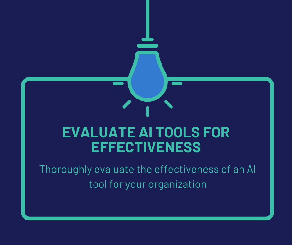 Evaluate AI Tools for Effectiveness