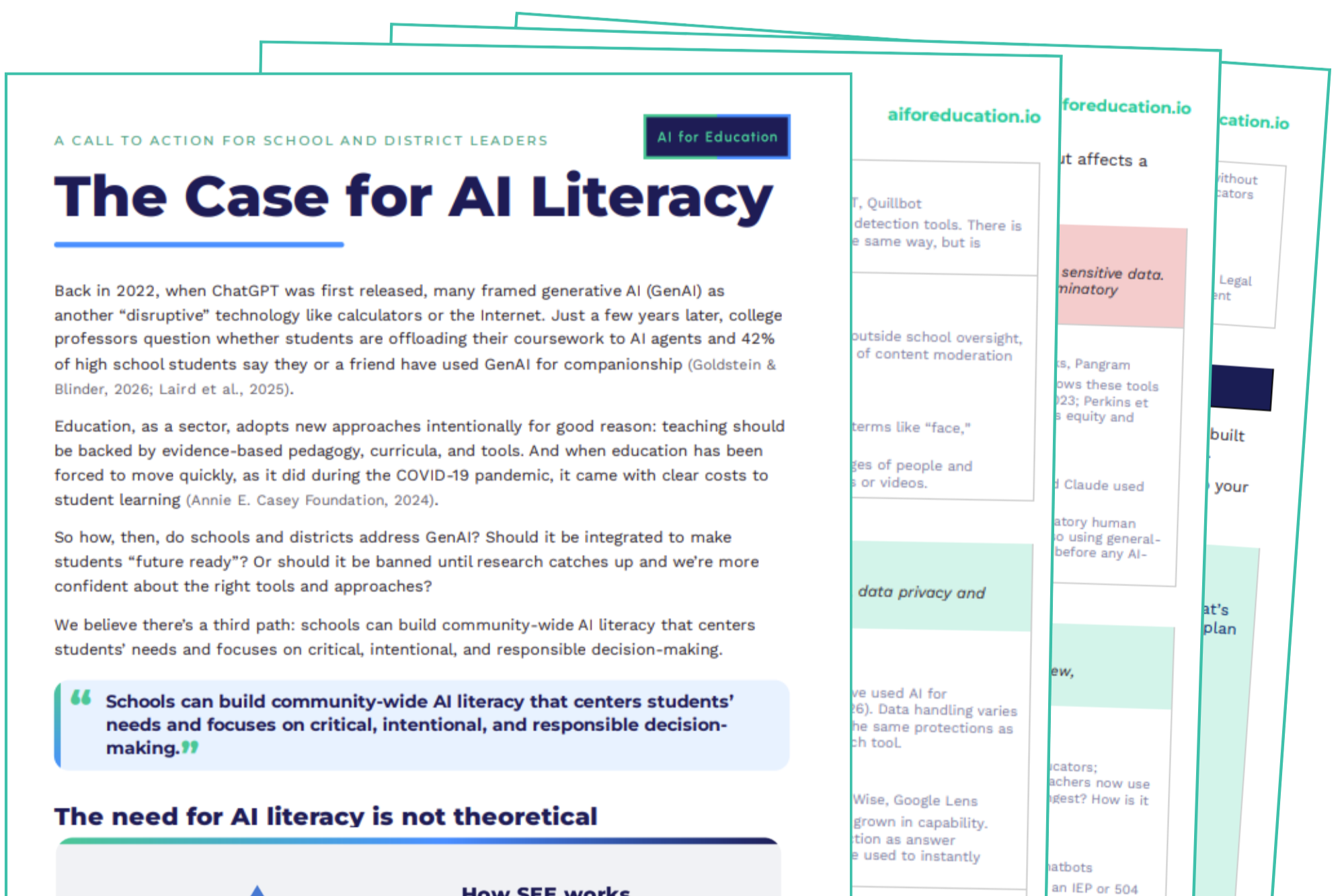 The Case for AI Literacy