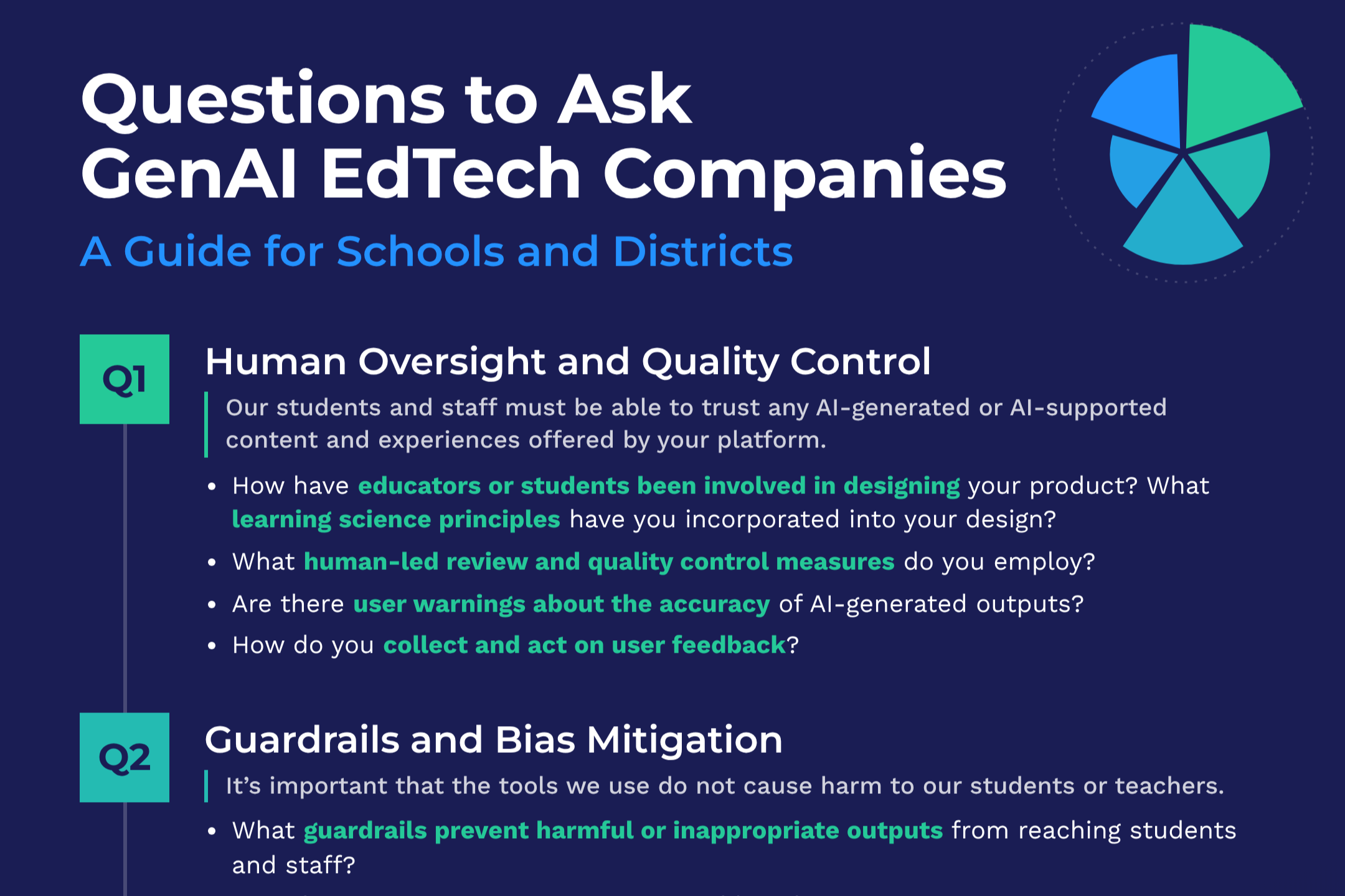 Questions to Ask GenAI EdTech Companies