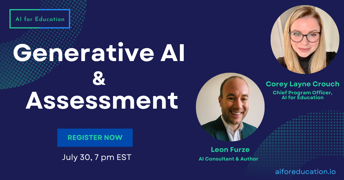 Generative AI & Assessment — AI for Education
