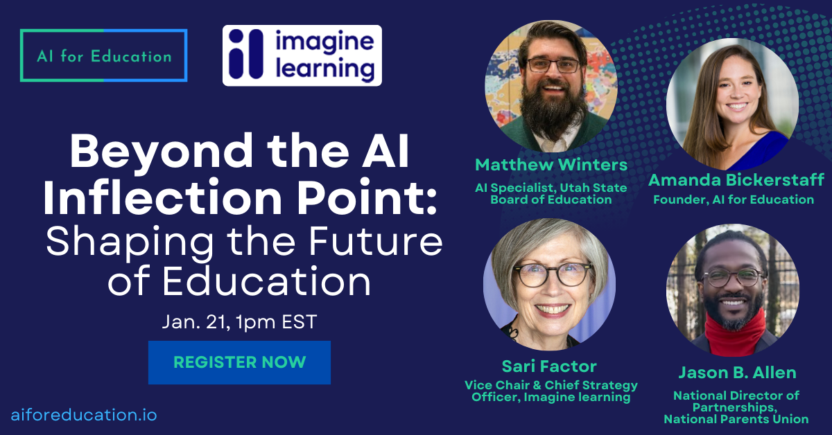 AI Webinars for Educators — AI for Education