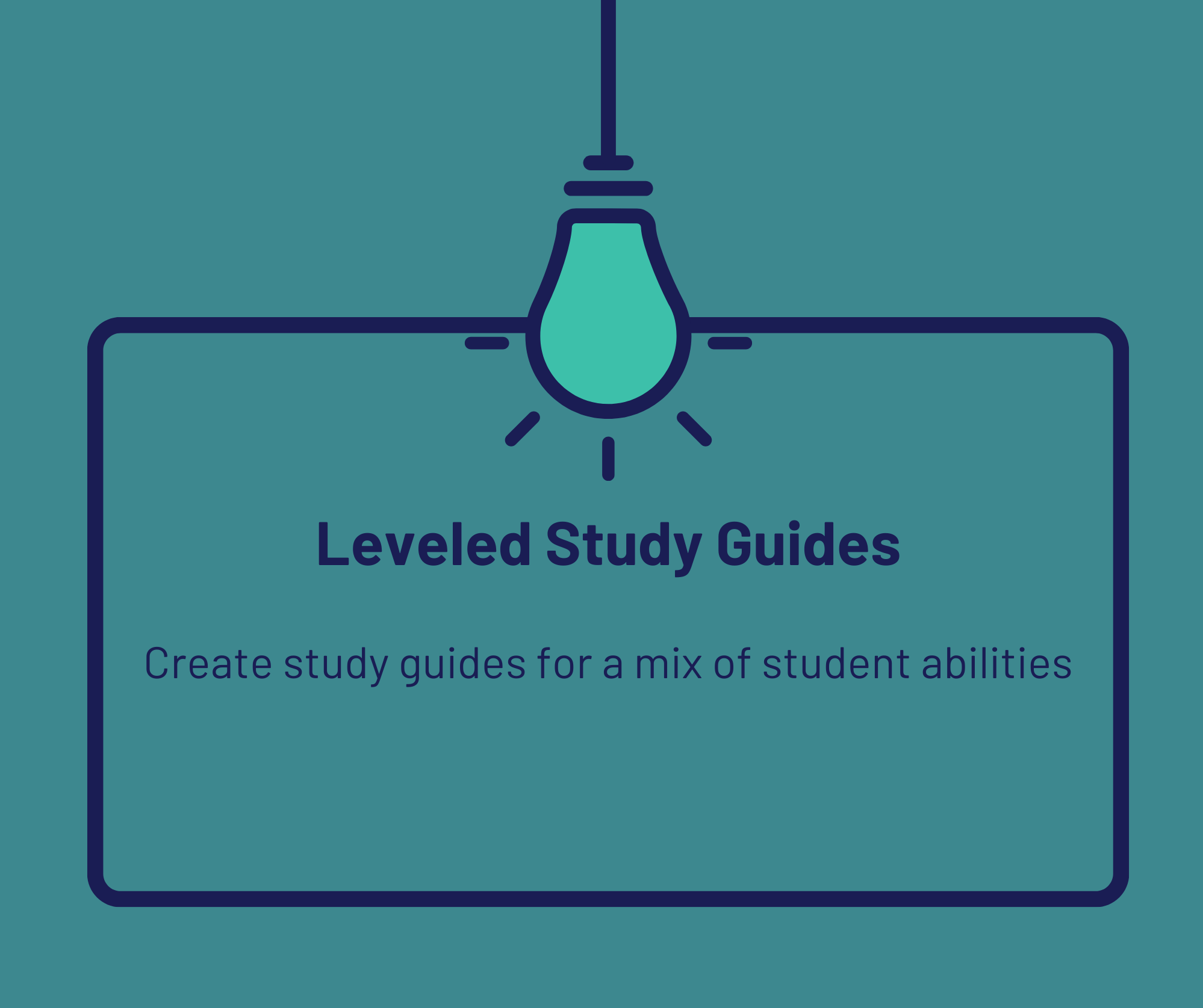 Create a Leveled Study Guide with an AI Chatbot