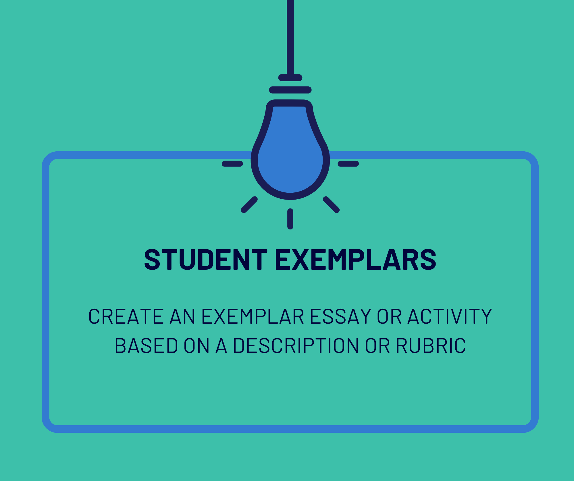 Create Student Exemplars with an AI Chatbot