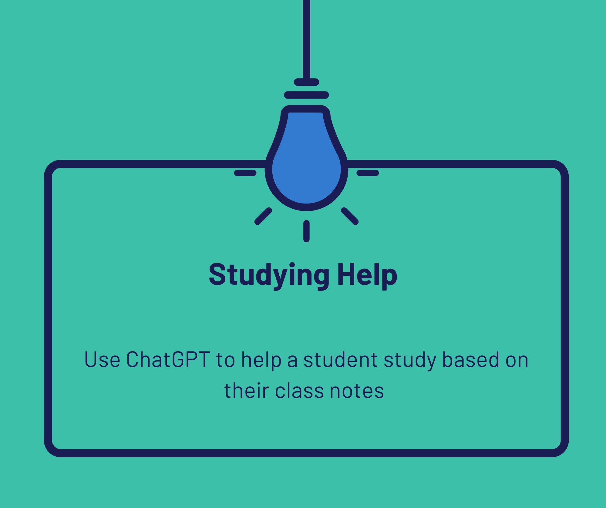 Help Students Study with an AI Chatbot
