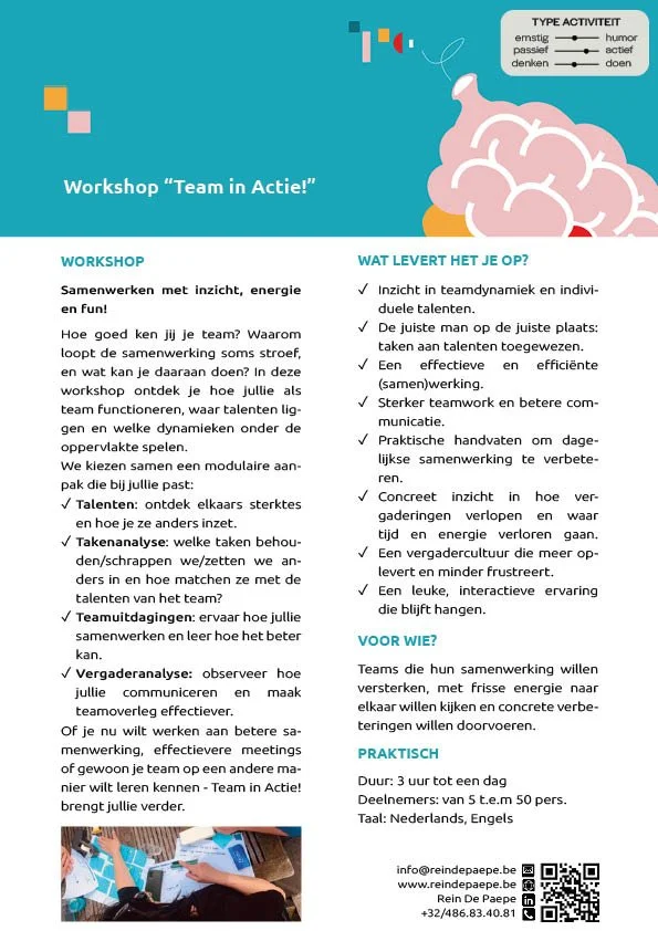 "Team in Actie!"