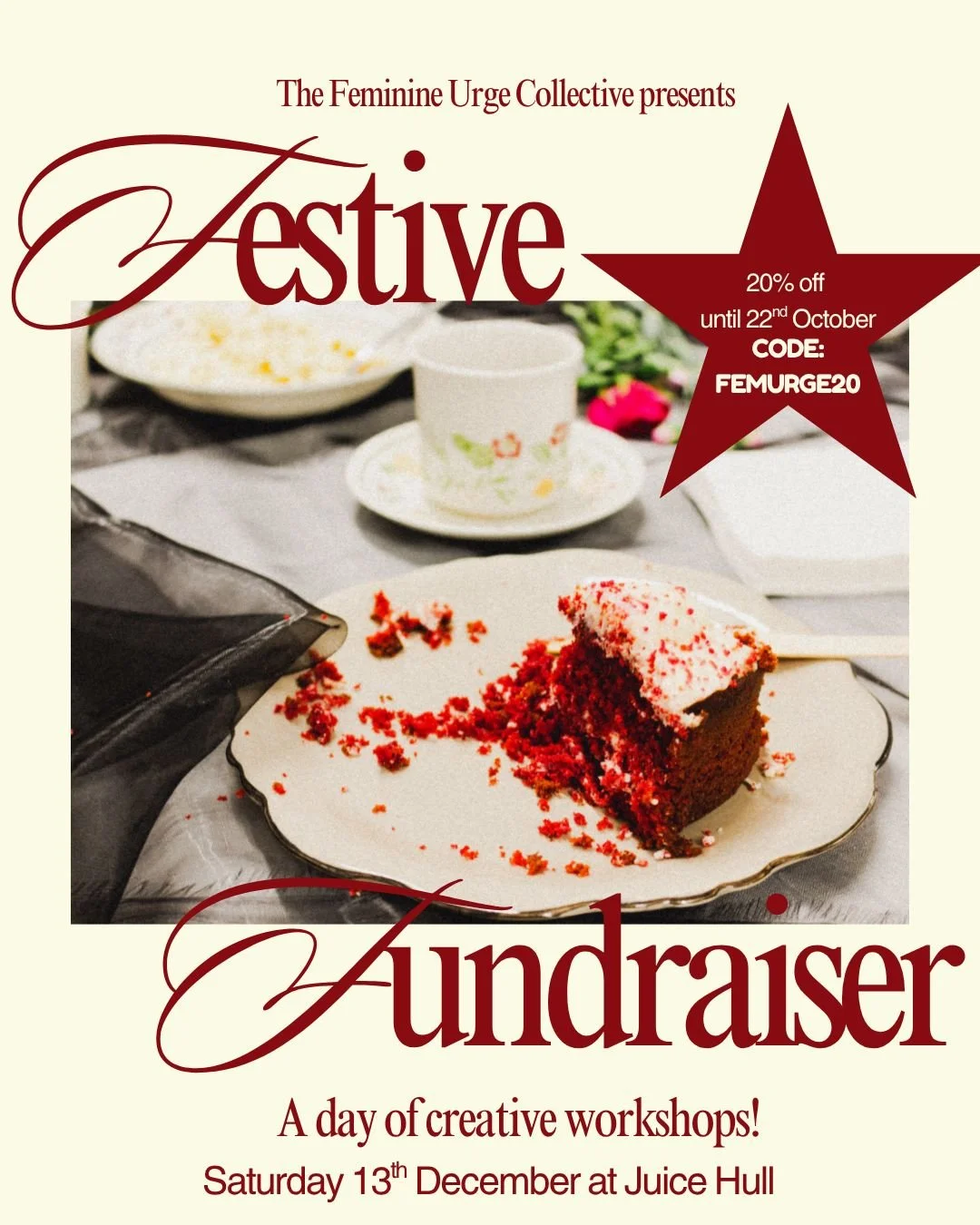 Festive Workshops Day with The Feminine Urge Collective