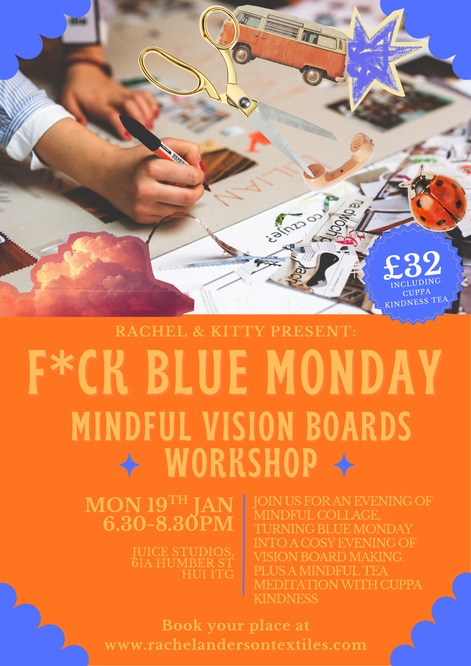 F*ck Blue Monday: Mindful Vision Board Workshop