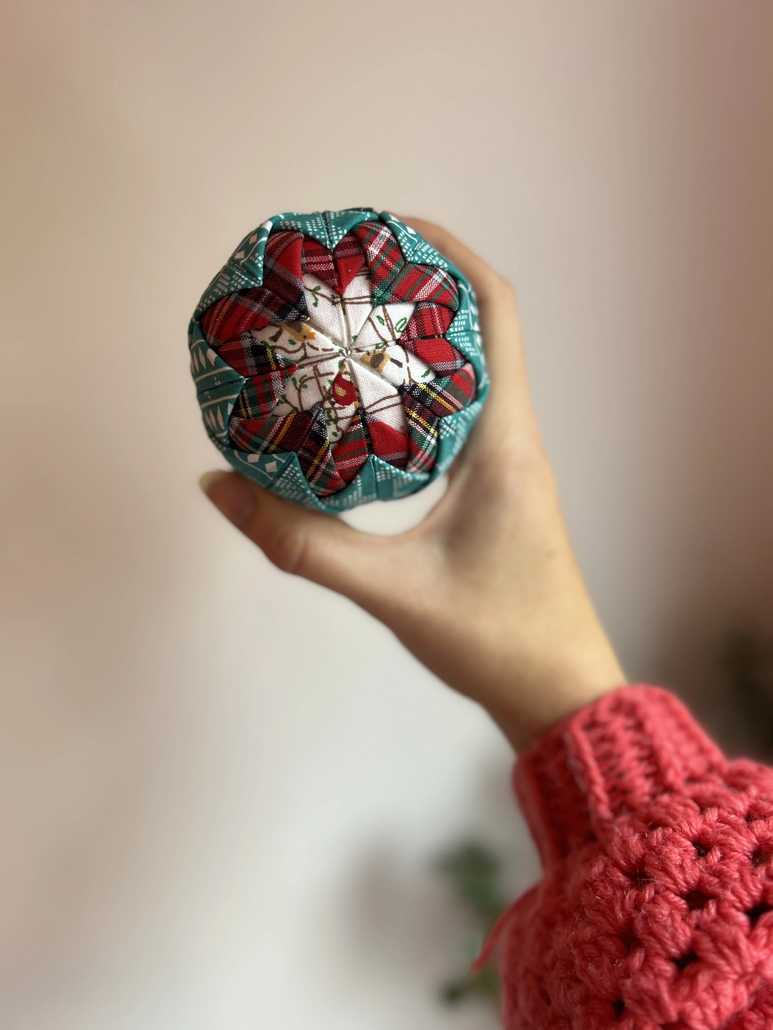 No Sew Fabric Baubles: Festive Ladies Night Workshop
