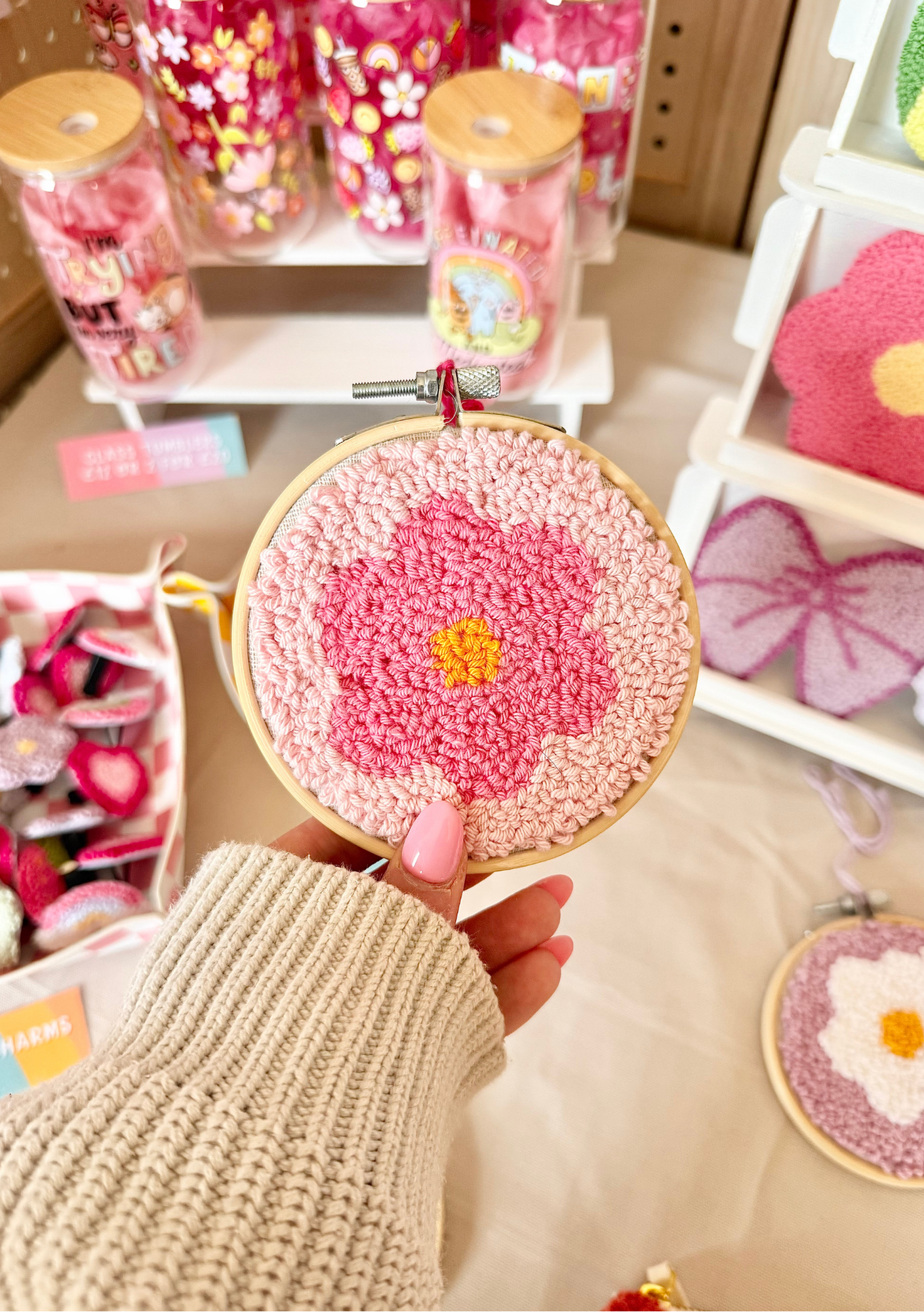 Beginner Punch Needle Workshop - Galentines Edition