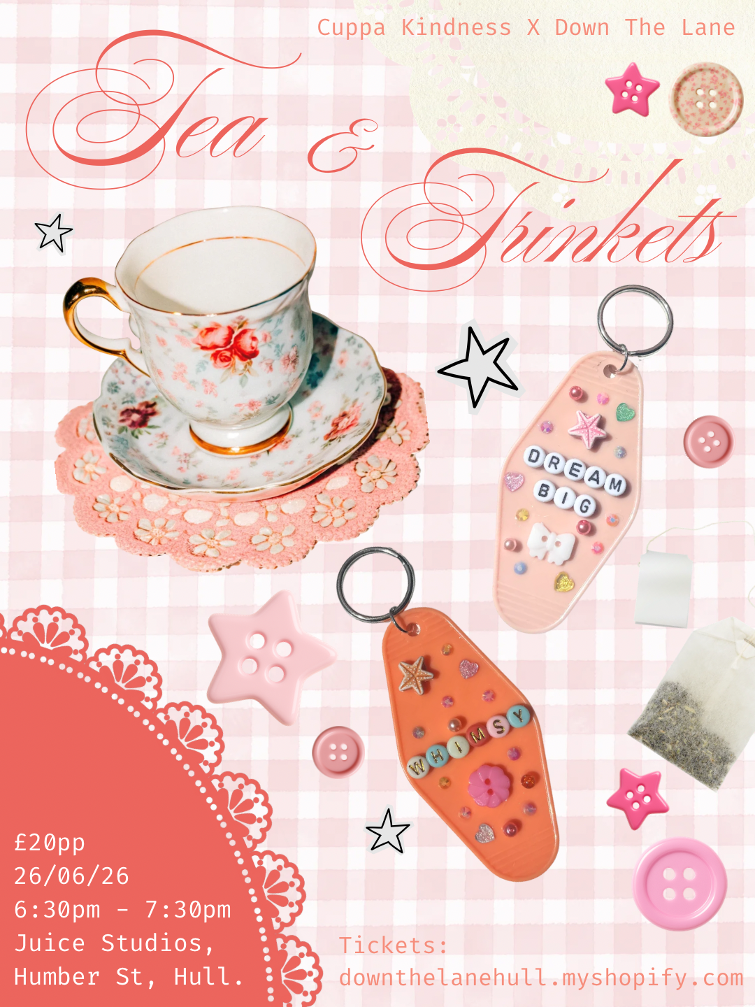 Tea &amp; Trinkets - Cuppa Kindness X Down The Lane