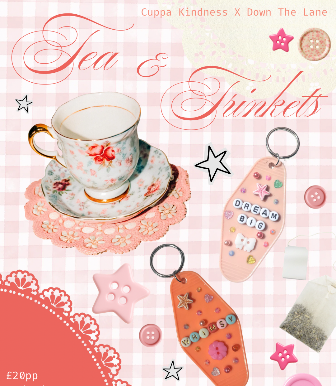 Tea &amp; Trinkets - Cuppa Kindness X Down The Lane