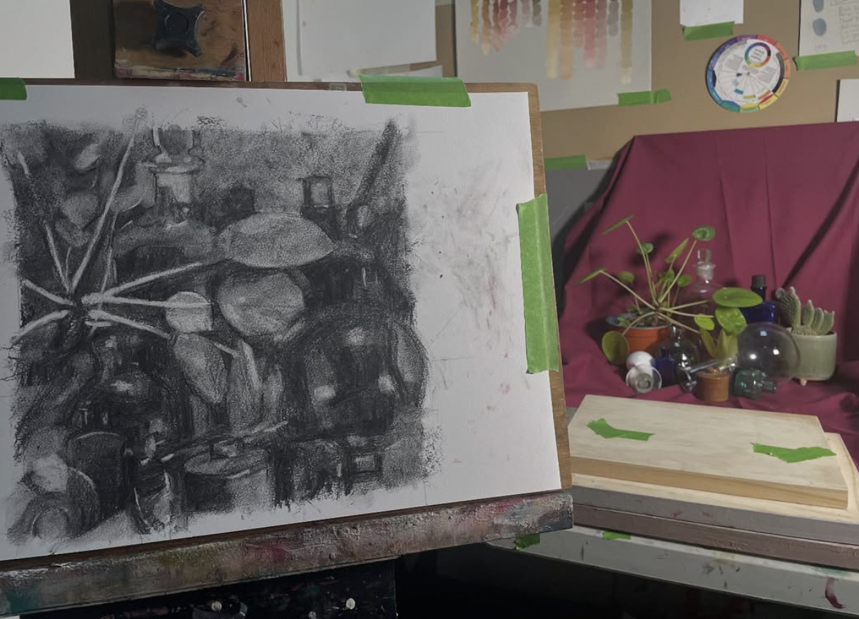 Charcoal Drawing with Esther Cawley