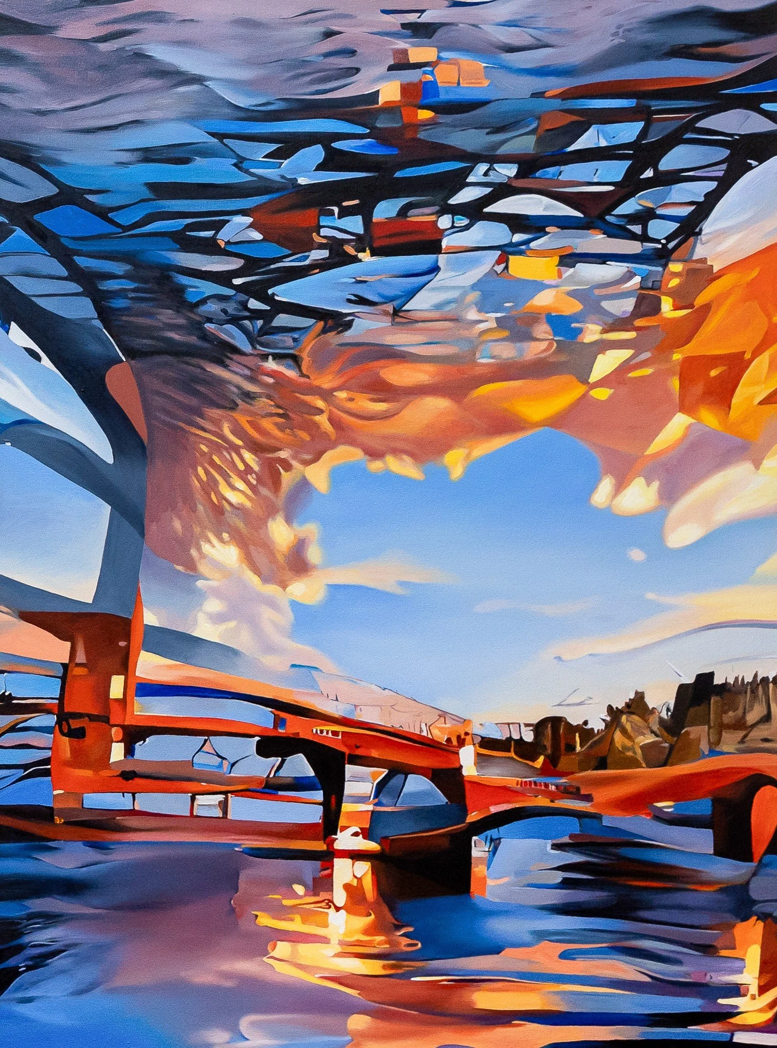 'Water Under the Bridge' Limited Edition Print