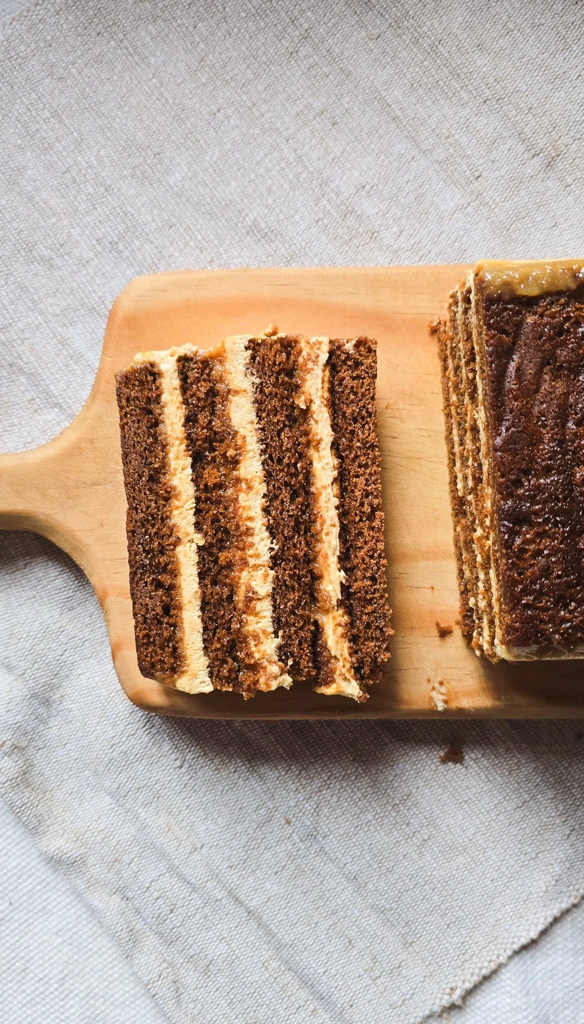 Pear, Cereal Milk & Ginger Layer Cake