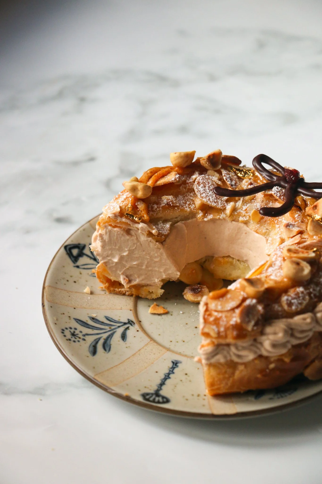Hazelnut, Milk Chocolate & Irish Cream Paris Brest